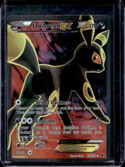 2016 Pokemon XY Fates Collide Umbreon EX #119/124 - Image 1