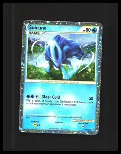 Suicune Pokemon Black Star Promo HGSS21 HOLO RARE LP - Image 1