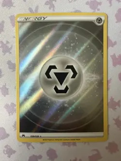 Metal Energy 159/159 Rare Ultra Crown Zenith Pokemon Near Mint - Image 1