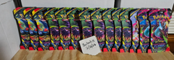 Pokemon TCG Phantasmal Flames Booster Hanger Sleeve Packs Sealed - Lot Of 14 - Image 1