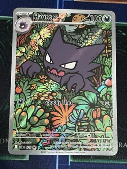 Haunter 027 Promo, Pokemon, Illustration Rare (From Mega Genger Battle Deck) - Image 1