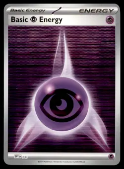 Basic Psychic Energy 021 Holo Black Bolt White Flare Energies Pokemon Near Mint - Image 1