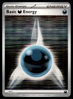 Basic Darkness Energy 023 Holo Black Bolt White Flare Energies Pokemon Near Mint - Image 1