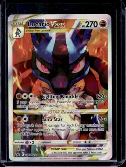 2019-2023 Pokemon SWSH Black Star Promos Lucario VST #SWSH291 - Image 1