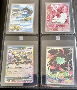 Pokemon Binder Collection Modern Cards Lot 12 Cards Freshly Pulled NM - Mint - Image 3