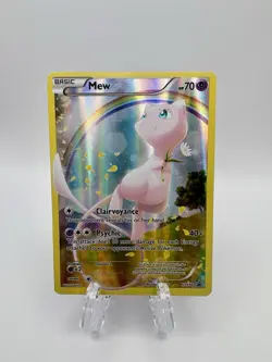 Mew XY110 XY Black Star Promo Holo Foil Pokemon TCG Card LP Condition - Image 1