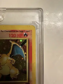 Pokemon Charizard Base Set 2 Holo Rare 120 HP 004/130 English Card - Image 3