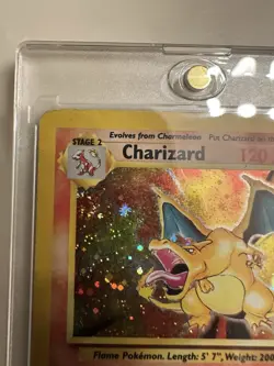 Pokemon Charizard Base Set 2 Holo Rare 120 HP 004/130 English Card - Image 4