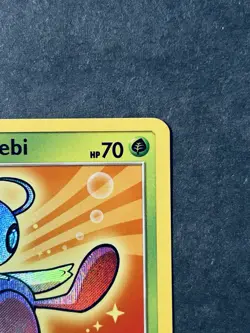 Pokemon Celebi SM79 Shining Legends Promo Holo Black Star - Image 3