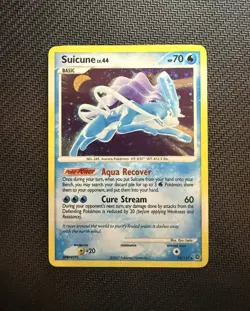 Pokemon TCG Suicune Secret Wonders 19/132 Holo Holo Rare Sleeved - Image 1