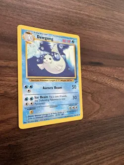 Pokemon TCG Dewgong Base Set 2 Unlimited Uncommon Card 36/130 LP - Image 3