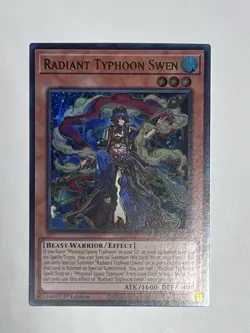 YuGiOh! TCG || Radiant Typhoon Swen - Ultra Rare - DOOD-EN014 - Image 1