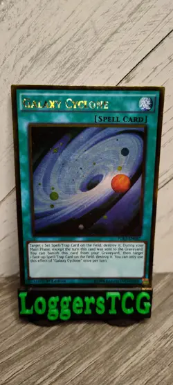 Yu-Gi-Oh! Galaxy Cyclone / PGL3 EN087 1st Edition LP - Image 1