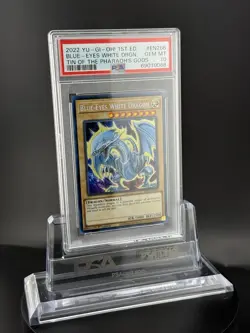 Yu-Gi-Oh Secret Rare Blue-Eyes White Dragon MP22-EN266 1st Edition PSA 10 Gem - Image 2