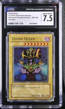 Cosmo Queen MP1-002 Ultra Rare Yugioh CGC 7.5 Near Mint+ *009 - Image 1