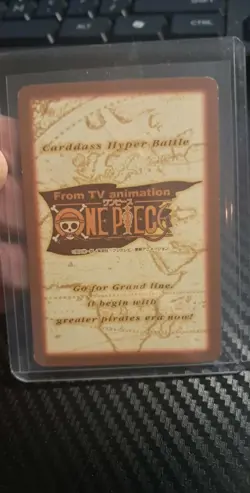 BANDAI One Piece Hyper Battle LUFFY PIRATES ACE C531 HOLO FOIL SCARCE EARLY B - Image 2