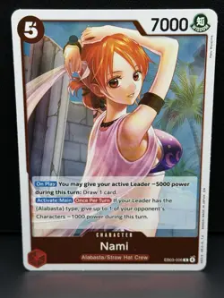 Nami (006) EB03-006 Extra Booster: One Piece Heroines Edition Foil - Image 1