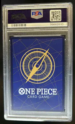 2023 One Piece Japanese Monkey D. Luffy OP04 Alternate Art #090 PSA 10 Gem - Image 2