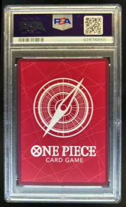 2024 One Piece Japanese Monkey D. Dragon OP07 Alternate Art #001 PSA 10 - Image 2