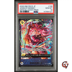 PSA 10 ONE PIECE Bonney SR OP13-108 Flagship Battle 2026 Promo Japanese - Image 1