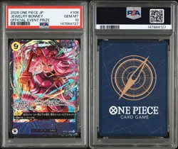 PSA 10 ONE PIECE Bonney SR OP13-108 Flagship Battle 2026 Promo Japanese - Image 4