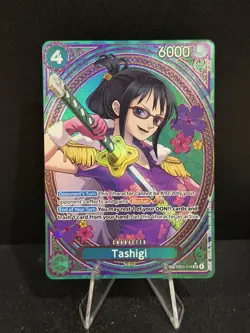 2026 One Piece TCG Heroines Edition EB03-018 Tashigi SP SR Alt Art English - Image 1