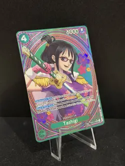 2026 One Piece TCG Heroines Edition EB03-018 Tashigi SP SR Alt Art English - Image 2