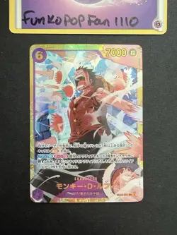 Monkey D Luffy EB02-061 SEC THE BEST vol 2 PRB-02 Japanese One Piece Card - Image 1