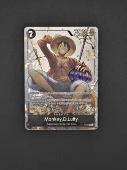 2025 One Piece Mini-Tin Pack Set Vol. 2 PROMO 075 ENGLISH Monkey D. Luffy - Image 1
