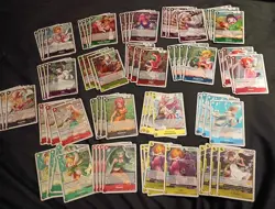 76 One Piece EB03 Rares 19 Play sets Nami Yamato Rebecca Monet Charlotte Pudding - Image 1