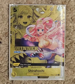 Shirahoshi (Winner Pack Vol. 6) OP03-116 Foil One Piece Promotion Cards NM/M Eng - Image 1