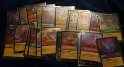Disney Lorcana Cards Lot 29 Total Foil Only - I Combine Ship - Image 1