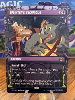 Splinter's Technique (Showcase) Teenage Mutant Ninja Turtles Regular - Image 1