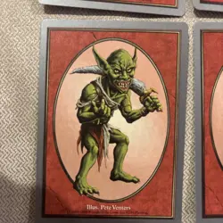 Magic the Gathering - Unglued Lot- 4x Goblin Token- Very Good Condition - Image 4