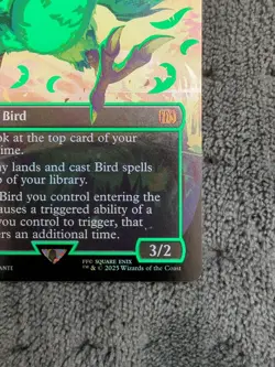 Traveling Chocobo (Borderless) (Neon Ink Green) Final Fantasy Foil - Image 4