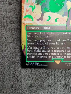 Traveling Chocobo (Borderless) (Neon Ink Green) Final Fantasy Foil - Image 5