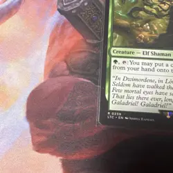 Elvish Piper #239 (NM) Lord of the Rings LTC Magic MTG - Image 5