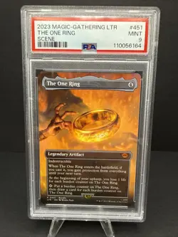 2023 MTG Tales of Middle-Earth Scene Card #451 the One Ring - Image 1