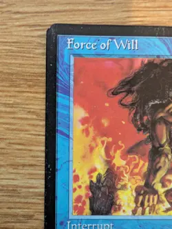 MTG Alliances Force of Will Uncommon Blue Staple [LP] Lightly Played - Image 4