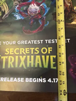 SECRETS OF STRIXHAVEN POSTER 18x24 NEW promotional MTG Magic the Gathering - Image 2