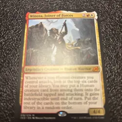 MTG English Winota, Joiner of Forces NM Normal Ikoria: Lair of Behemoths - Image 1