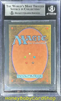 MTG 3rd Edition Revised 1994 Serendib Efreet BGS 9.0Q++ (Quad++) Mint Old School - Image 2