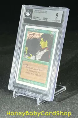 MTG 3rd Edition Revised 1994 Serendib Efreet BGS 9.0Q++ (Quad++) Mint Old School - Image 3