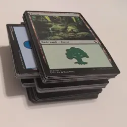 Magic the Gathering 100 basic land bulk lot 20 of each type mixed sets MTG BA119 - Image 2