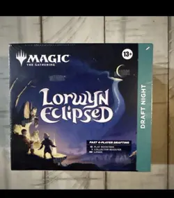 Magic the Gathering Lorwyn Eclipsed Draft Night Box (12 Booster Packs) - Sealed - Image 1