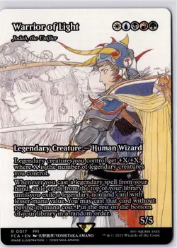 Warrior of Light - Jodah, the Unifier (Showcase) Final Fantasy: Through the Ages - Image 1