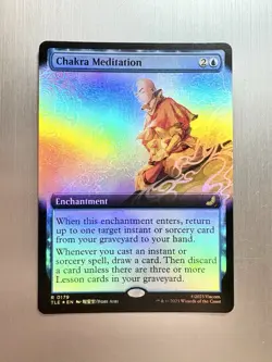 Chakra Meditation - 179 - MTG Avatar: The Last Airbender - Extended Art - FOIL - Image 1