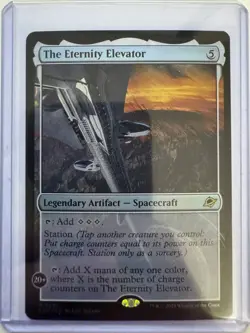 The Eternity Elevator #0241 FOIL Edge of Eternities NMENG MTG - Image 1