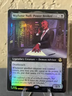 Madame Null, Power Broker Teenage Mutant Ninja Turtles Foil - Image 1