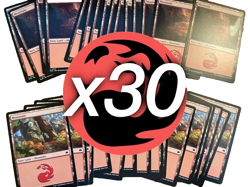 MTG 30 Mountains Lot - Bloomburrow - Image 1